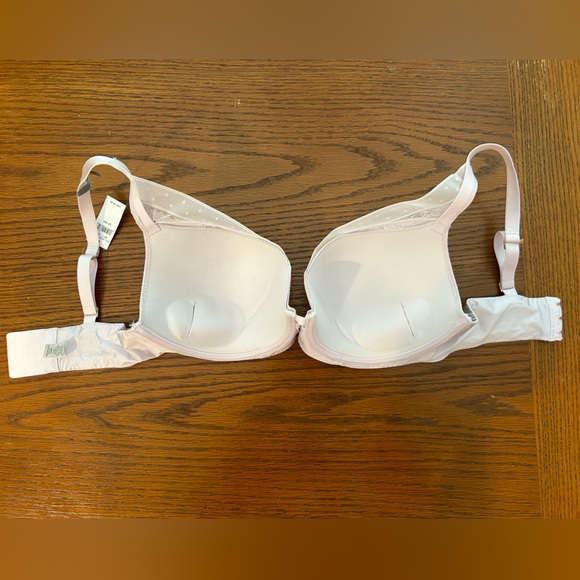 Aerie Real Power Plunge Push Up Bra in color Lilac Ice, size 36D - Picture 11 of 11